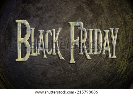 Black Friday Concept text on background