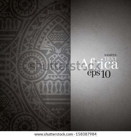 African background design template for cover design magazine cover banner card design flyer design African background design template for cover design magazine cover banner card design flyer design