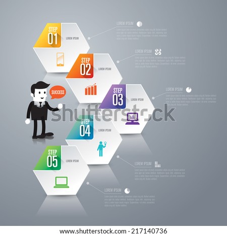 Abstract 3D digital illustration Infographic Vector illustration can be used for workflow layout diagram number options web design Abstract 3D digital illustration Infographic Vector illustration can be used for workflow layout diagram number options web design