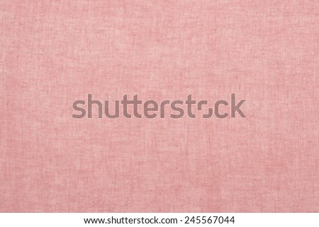 Red Natural Linen Textile Texture.