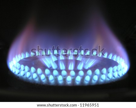 Gas flame ring