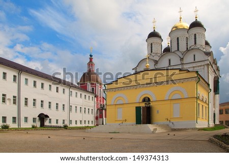 Cathedral of the Nativity of the Mother of God - the central building of the St. Pafnutyevo Borovsky Monastery