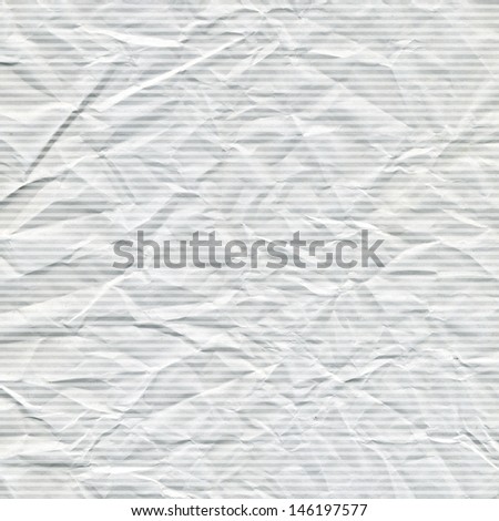 White crumpled paper texture. Abstract paper background