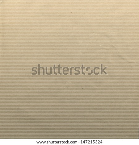 Craft paper texture with lines. Abstract colored paper background.