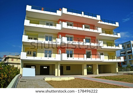 block of flats - houses - apartments