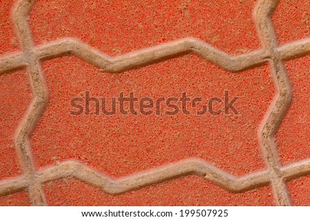 Texture stone tile. Stone paving slabs. Image background stone structure. Red figured Paving Slabs. Seamless seamless texture.