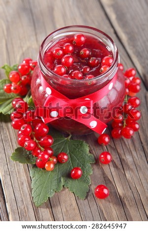 Red currant jam