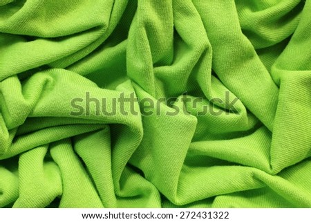 Wrinkled Stretch Fabric Cloth Texture and Background