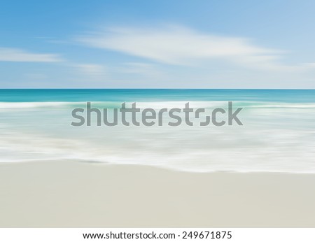 Marine background, blurred image