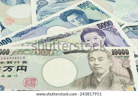 Banknotes of the Japanese yen, many price