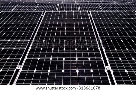 Solar Panels For Renewable Electrical Energy Production