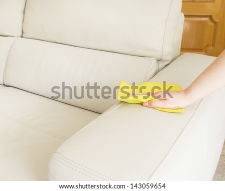 Cleaning A Beige Sofa