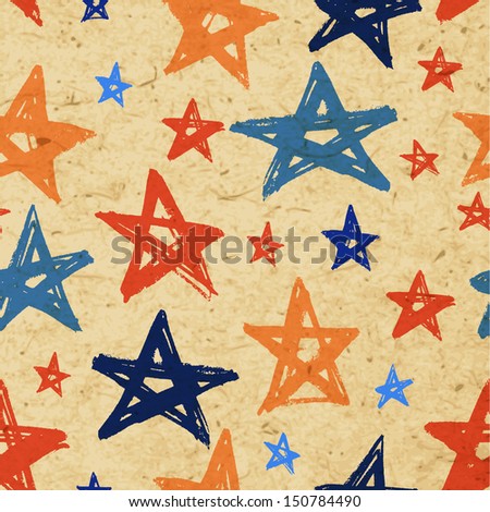 Vector grunge stars background Vector grunge stars background