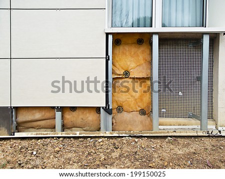 External insulation of a building