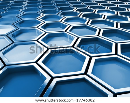 Hexagon+3d