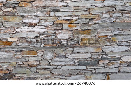 close up image of fine stone wall background