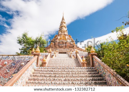 Wat Phasornkaew, temple in Thailand, as a place for Buddhist and Monks to practice the meditation