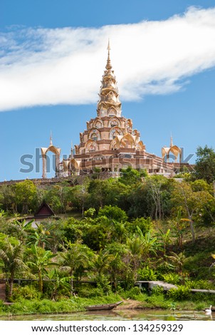 Wat Phasornkaew, temple in Thailand, as a place for Buddhist and Monks to practice the meditation.