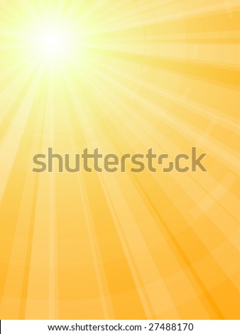 cartoon sun rays. stock vector : Sun rays