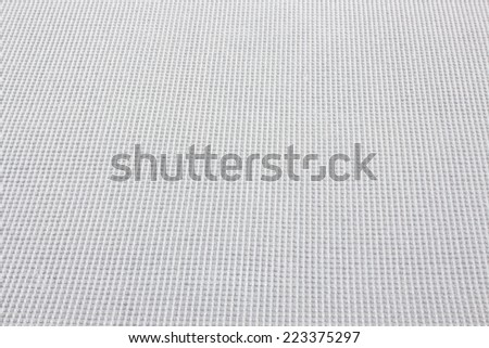 Background of gray yoga mat texture, stock photo