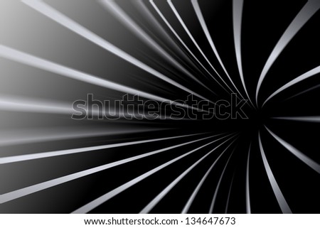 Abstract line black and white background