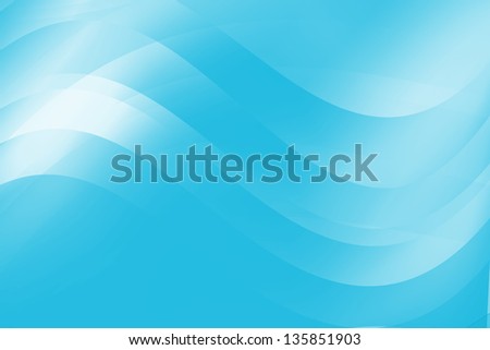 abstract design with wavy and curve blue background