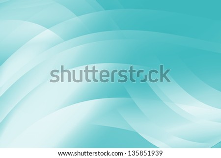 Blue green abstract design with wavy and curve background