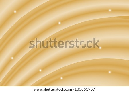 Orange abstract curve background