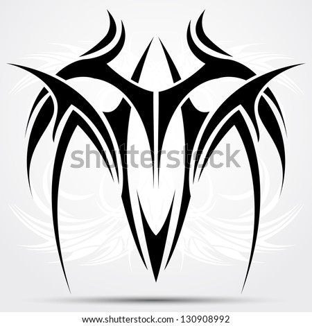 Sharp tribal tattoo Sharp tribal tattoo