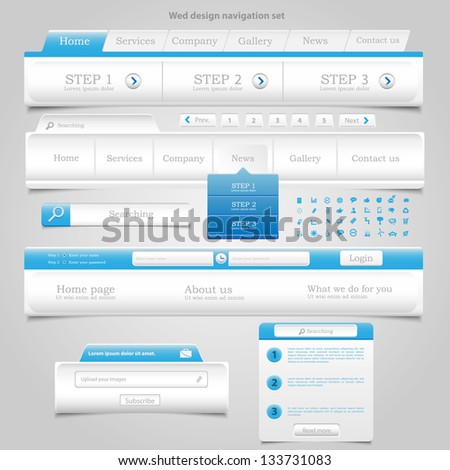 Web Design Element Frame Template Web Design Element Frame Template