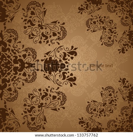Indian Vintage Ornament Vector illustration for your business presentation Indian Vintage Ornament Vector illustration for your business presentation