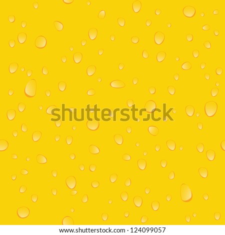 Yellow beer seamless background pattern