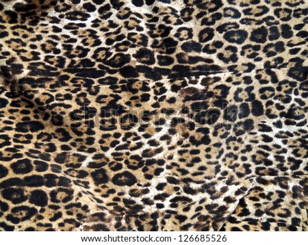 Leopard skin background
