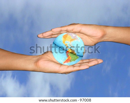 pictures of hands holding. hands holding the world
