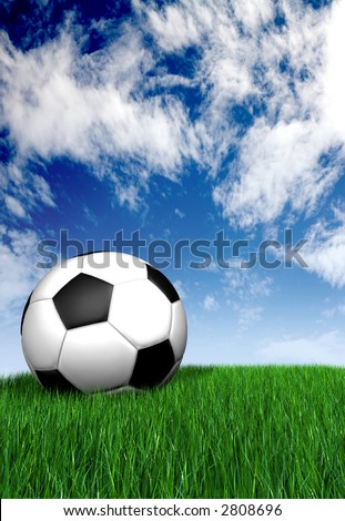 football ball. stock photo : football ball on