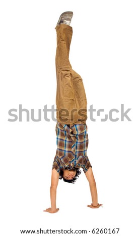 the handstand