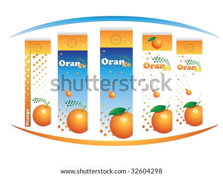 cartons of orange juice. stock photo : Cartons of orange juice isolated over white