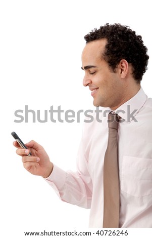 Man Texting