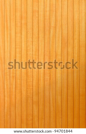 Image of fluted wood to be used as texture or background