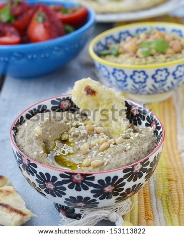 hummus and other arabian food