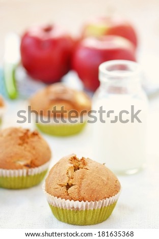 apples muffins