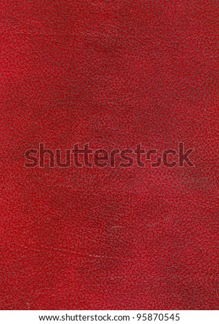 The texture of red tissue. Imitation leather