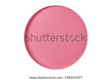 Pink color of Brush on
