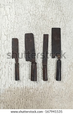 Antique knife tool (Still life)