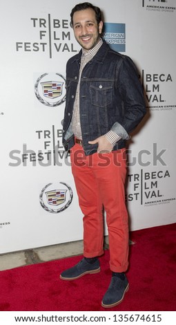 NEW YORK - APRIL 18: Logan Vaughn attends world premiere of \'Almost Christmas\' during the 2013 Tribeca Film Festival  on April 18, 2013 in New York