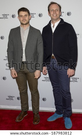NEW YORK, NY - APRIL 17: (L-R) Producers Ben Howe and Luca Borghese attend the 2014 Tribeca Film Festival screening of \'Gabriel\' at SVA Theater