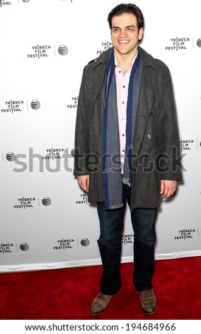 NEW YORK, NY - APRIL 18: Actor AJ Meijer attends the \'Life Partners\' screening during the 2014 Tribeca Film Festival at SVA Theater