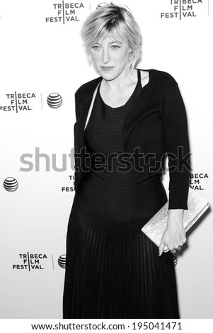 NEW YORK, NY - APRIL 18: Actress Valeria Bruni Tedeschi attends the \'Life Partners\' screening during the 2014 Tribeca Film Festival at SVA Theater