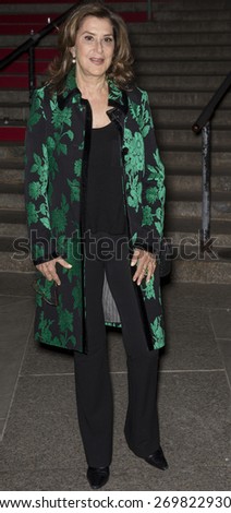 NEW YORK, NY - APRIL 14, 2015: Film producer Paula Weinstein attends the 2015 Tribeca Film Festival - Vanity Fair Party at State Supreme Courthouse