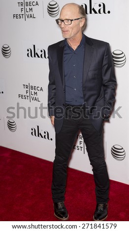 NEW YORK, NY - APRIL 16: Actor Ed Harris attends the premiere of \'Adderall Diaries\' during the 2015 Tribeca Film Festival at BMCC Tribeca PAC